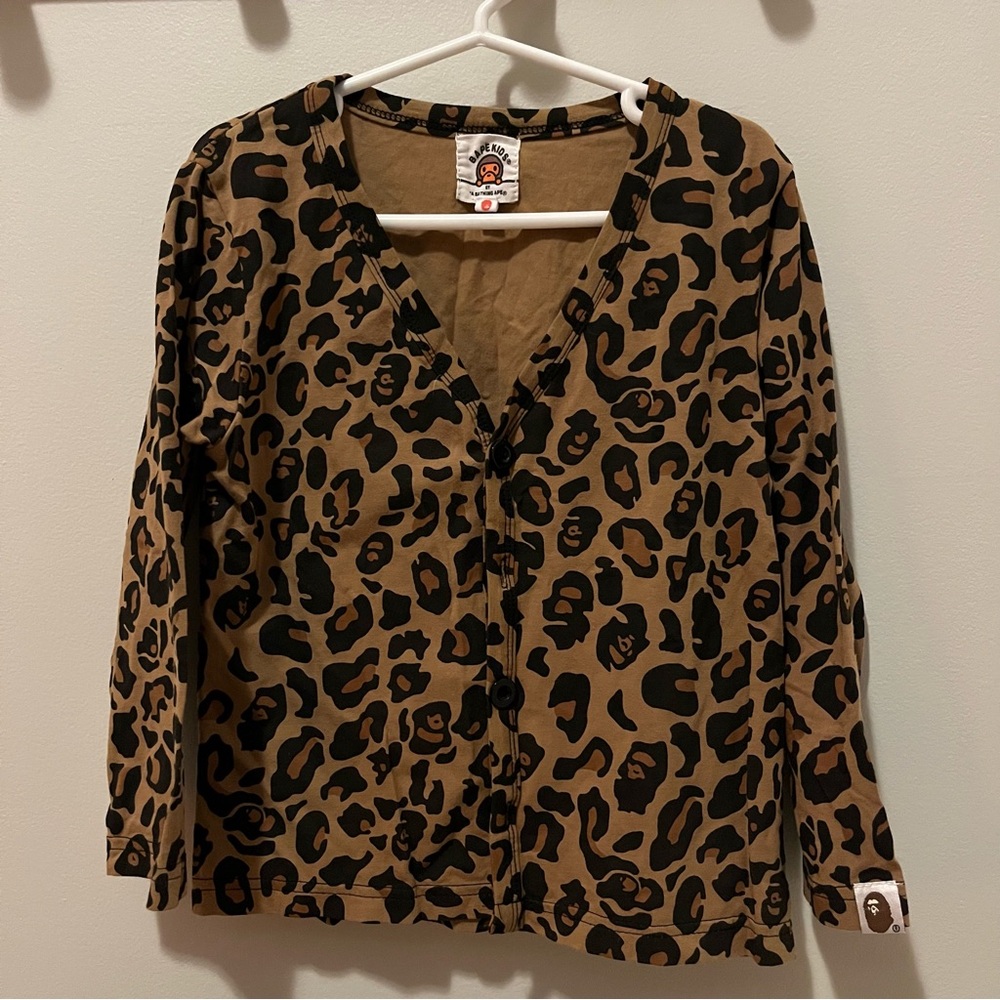 Bape kids girls cardigan 8t